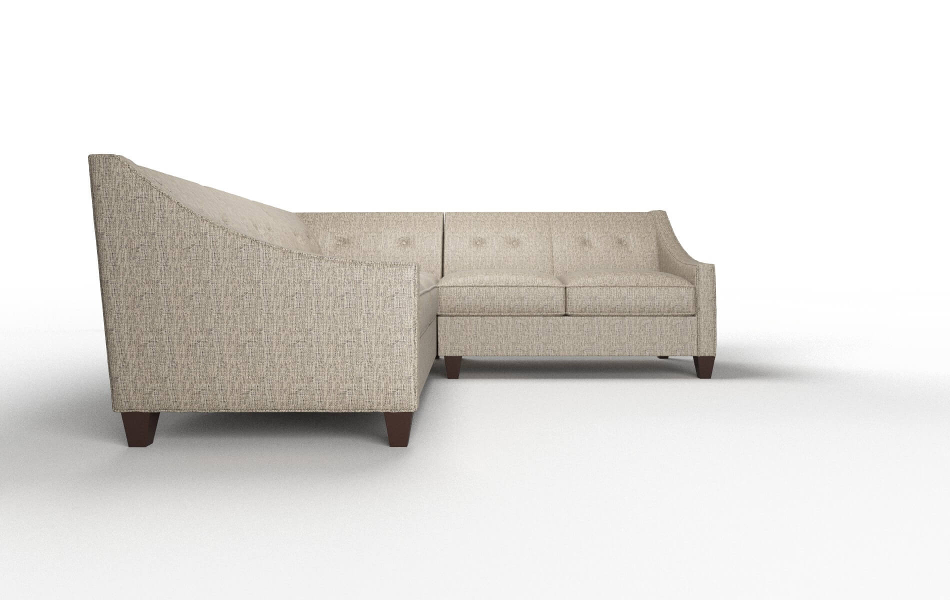 Berlin Solifestyle 51 Sectional espresso legs 2