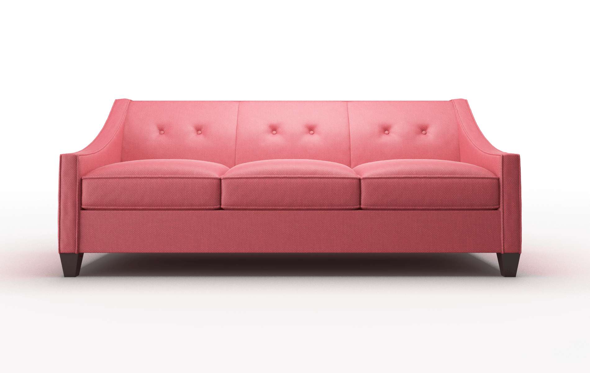 Berlin Sorrento Berry Sofa espresso legs 1