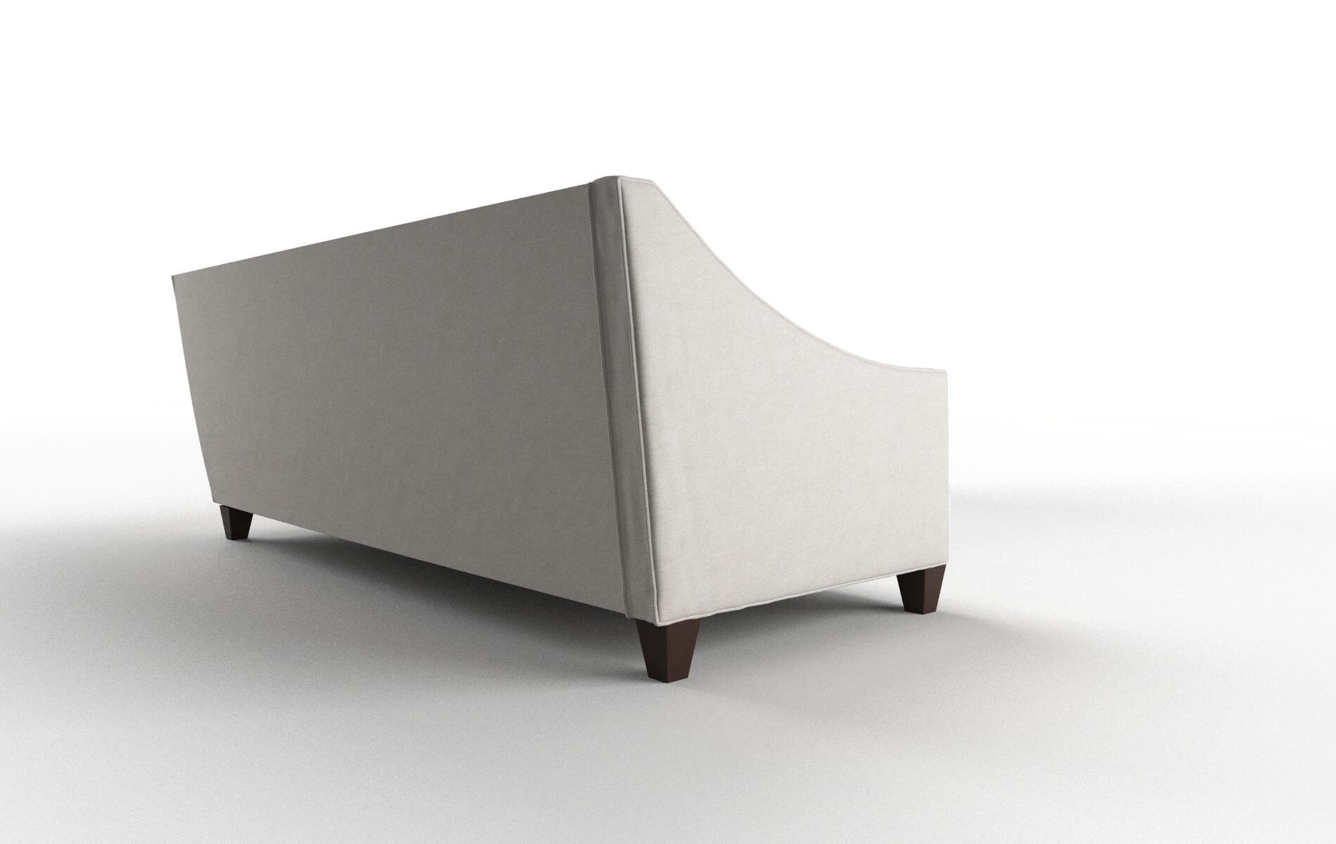 Berlin Suave Dove Sectional espresso legs 3