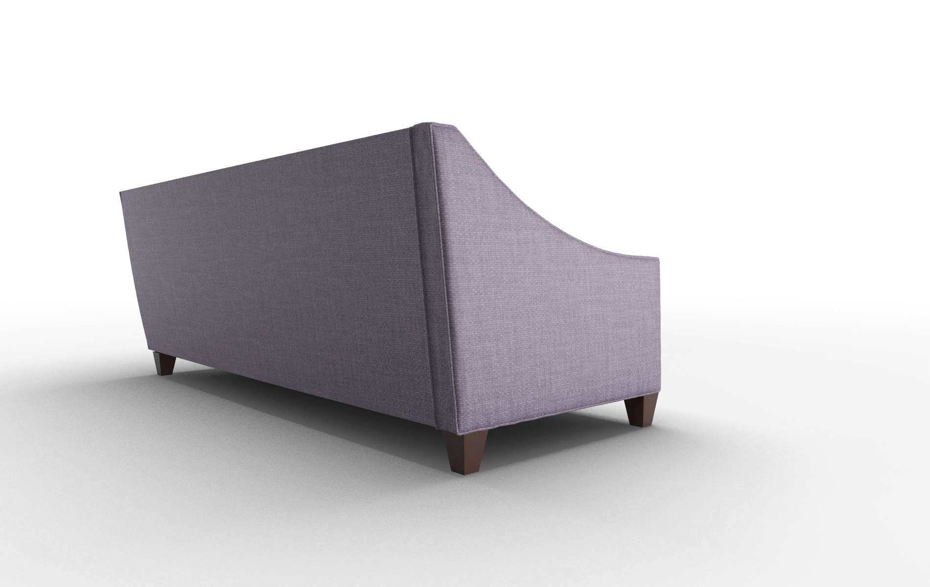 Berlin Tess Blackberry Sectional espresso legs 3
