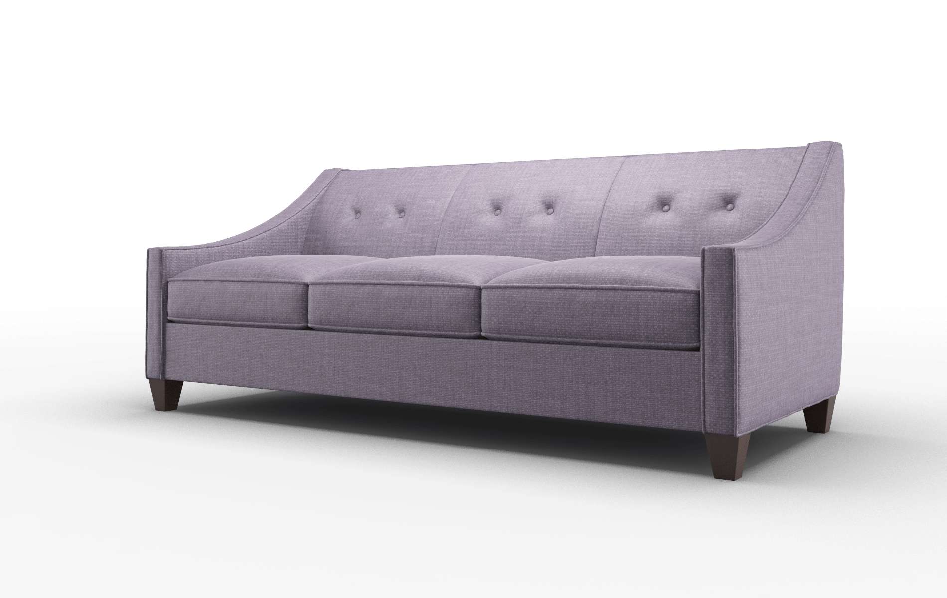 Berlin Tess Blackberry Sofa espresso legs 4