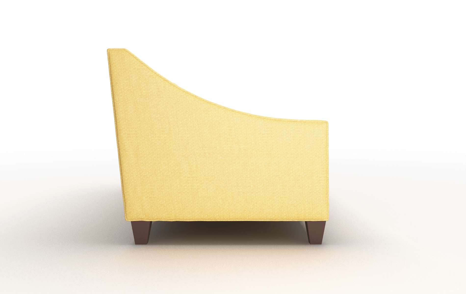 Berlin Tess Turmeric Sofa espresso legs 3