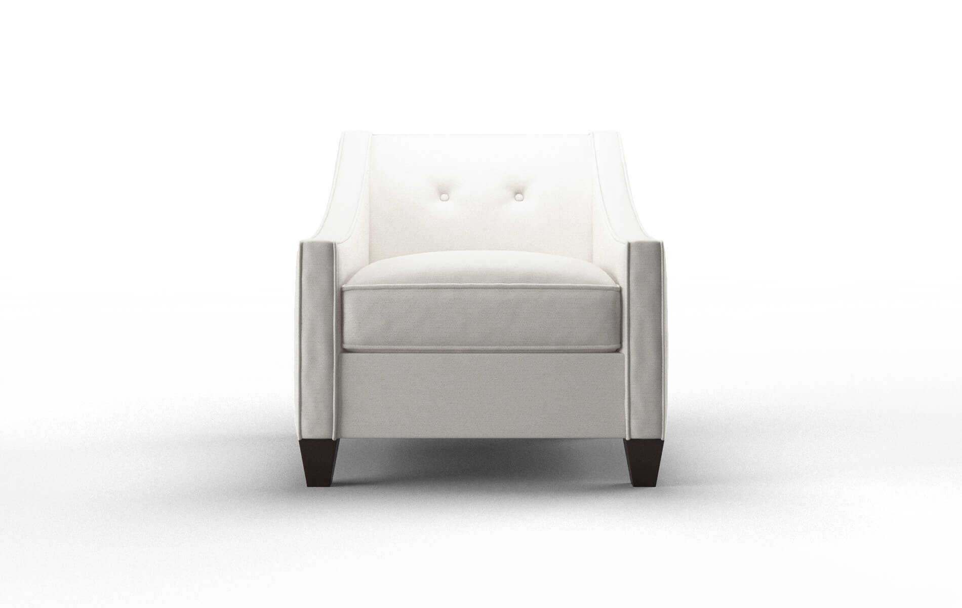 Berlin Venice eggshell Chair Espresso Legs  1