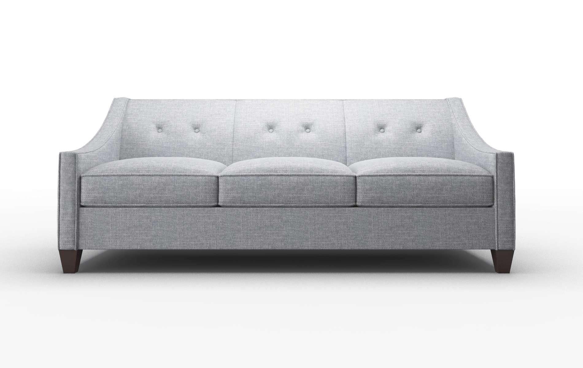 Berlin Venus Mist Sofa espresso legs 1