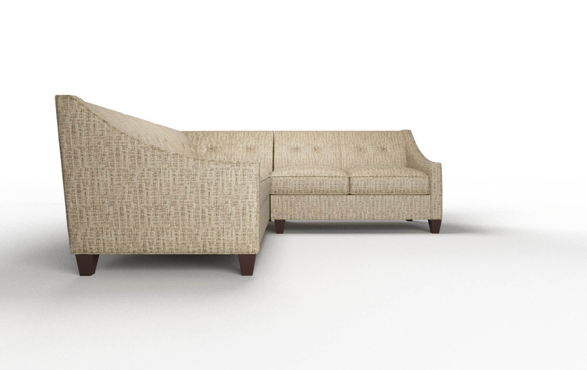Berlin Venus Mocha Sectional espresso legs 2