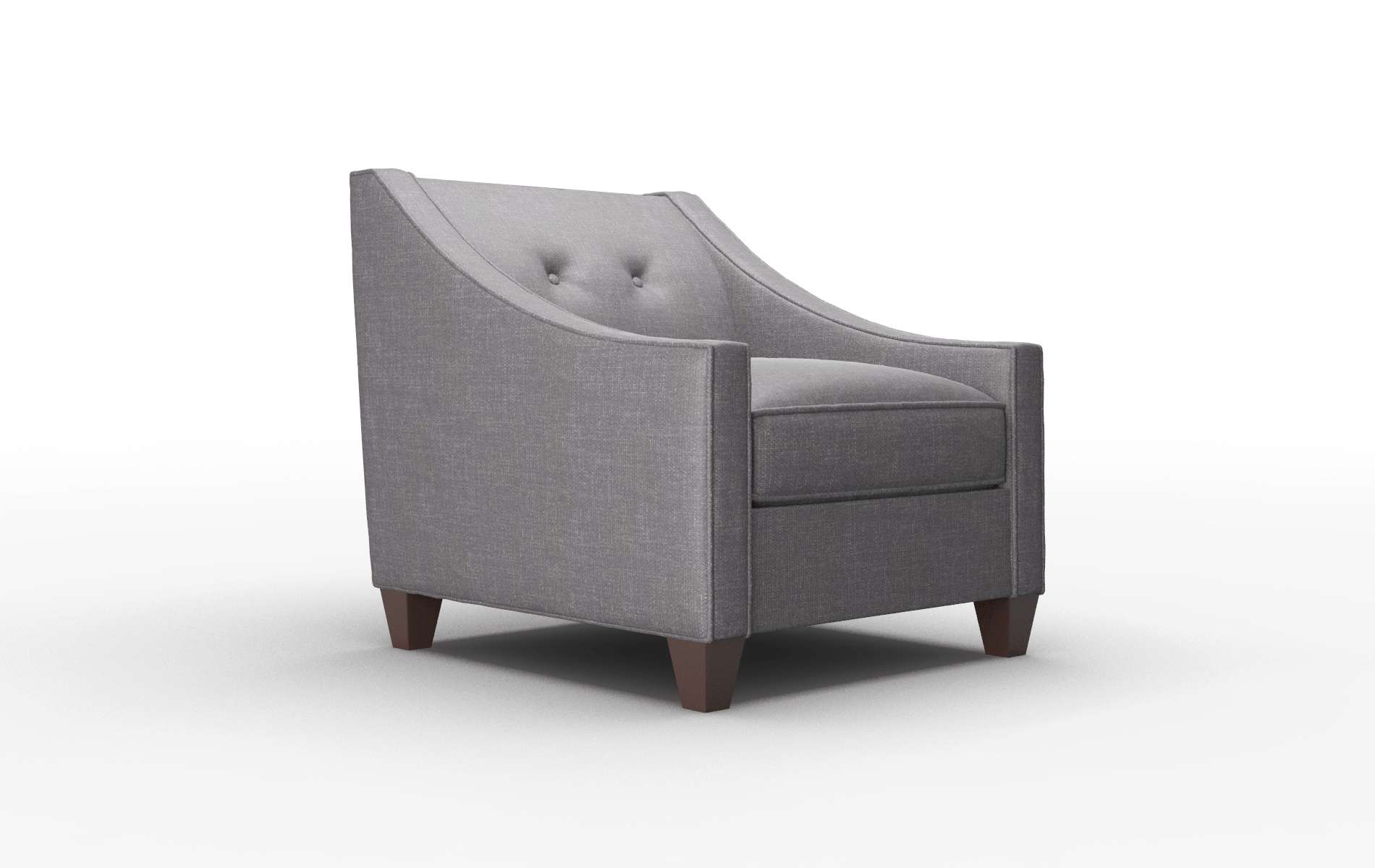 Berlin Venus Onyx Chair espresso legs 2