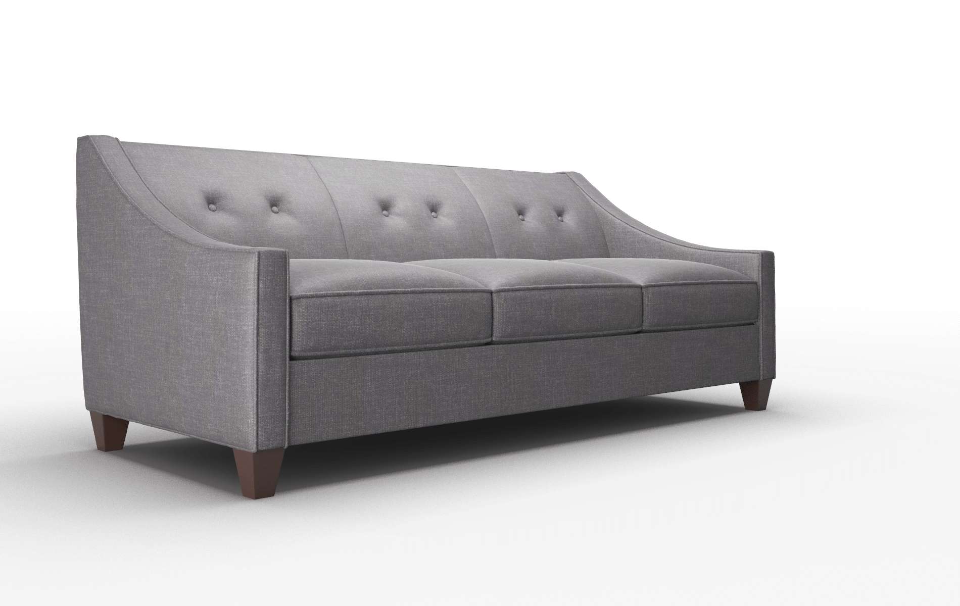 Berlin Venus Onyx Sofa espresso legs 2