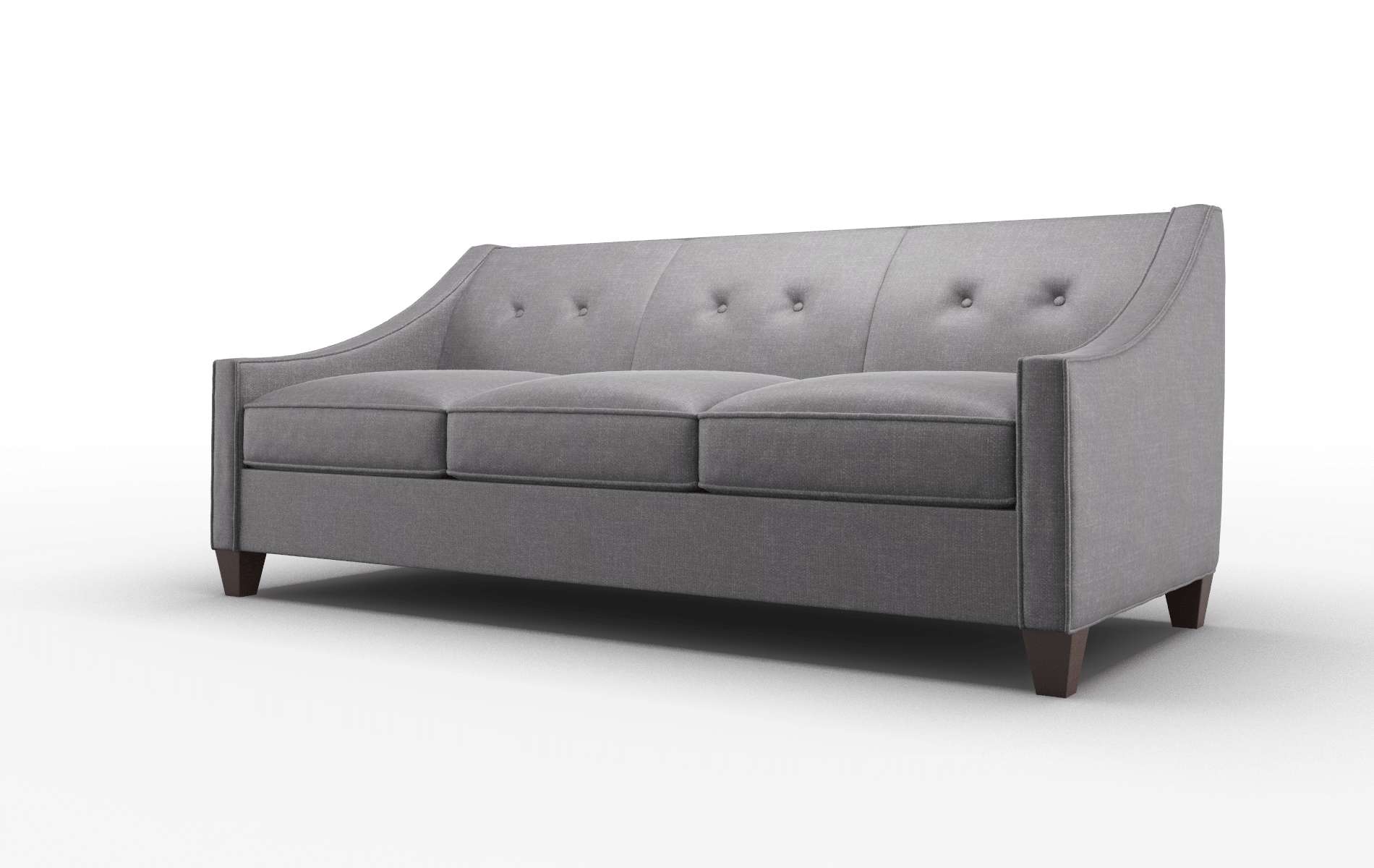 Berlin Venus Onyx Sofa espresso legs 4