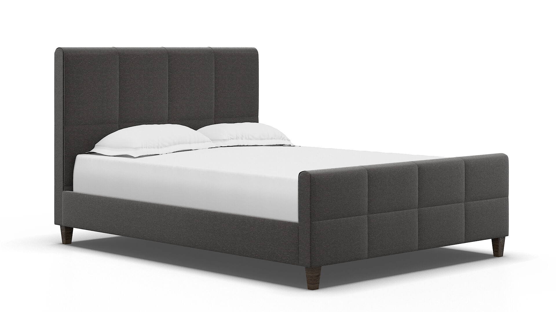 Biagio Avenger Denim Bed espresso legs 2