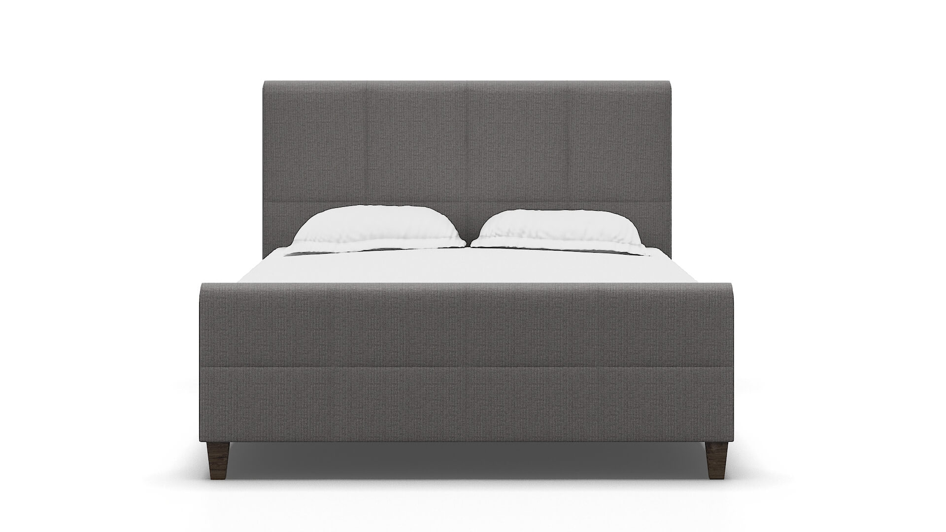 Biagio Avenger Zinc Bed espresso legs 1