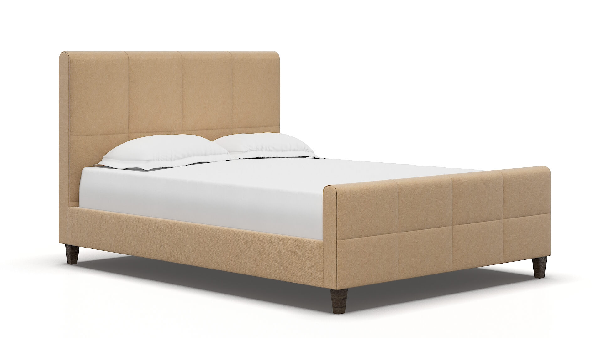 Biagio Bella Coffee Bed espresso legs 2