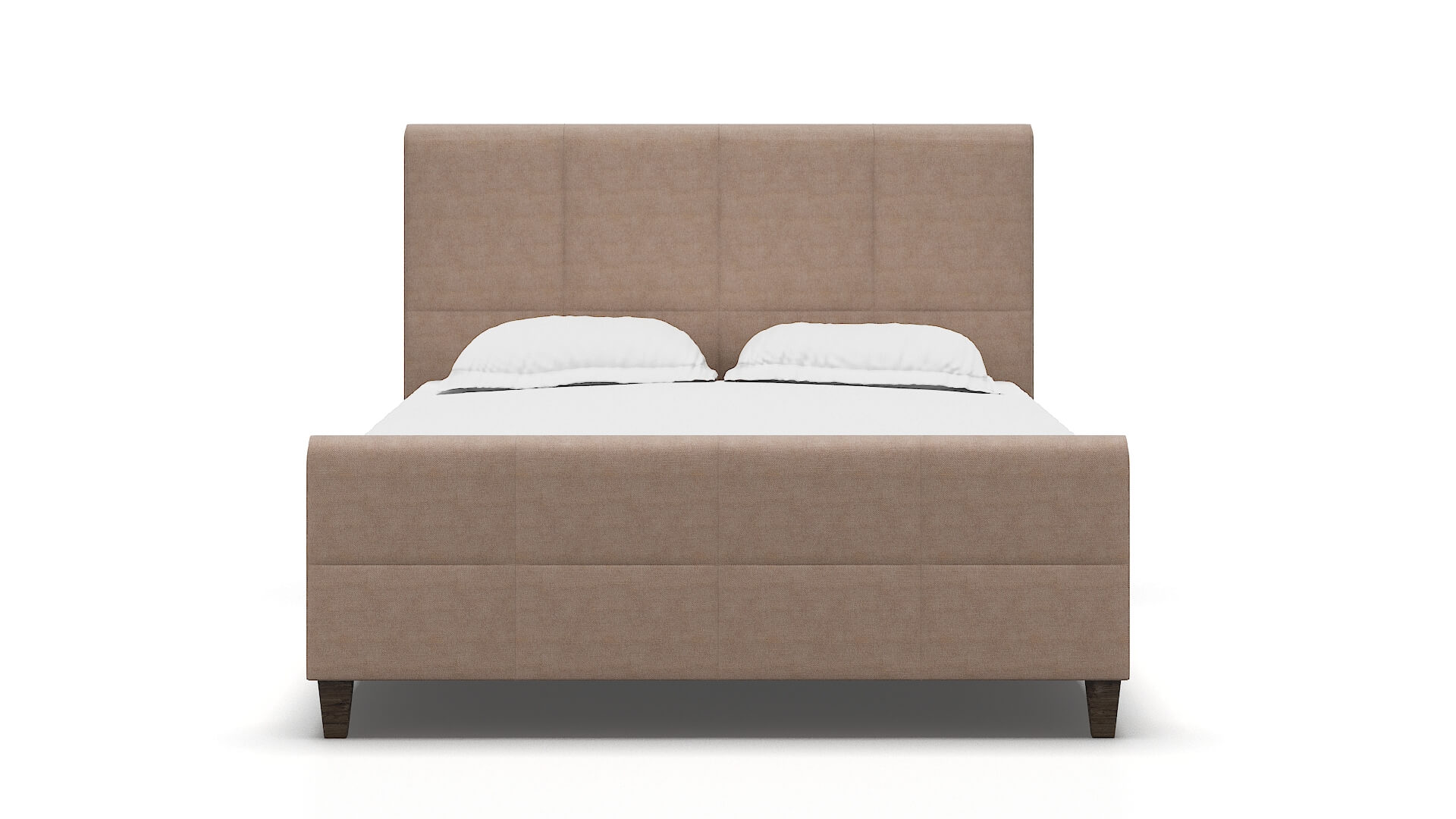 Biagio Bella Pewter Bed espresso legs 1