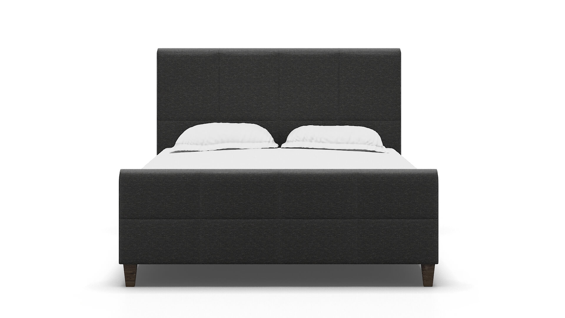 Biagio Chance Denim Bed espresso legs 1