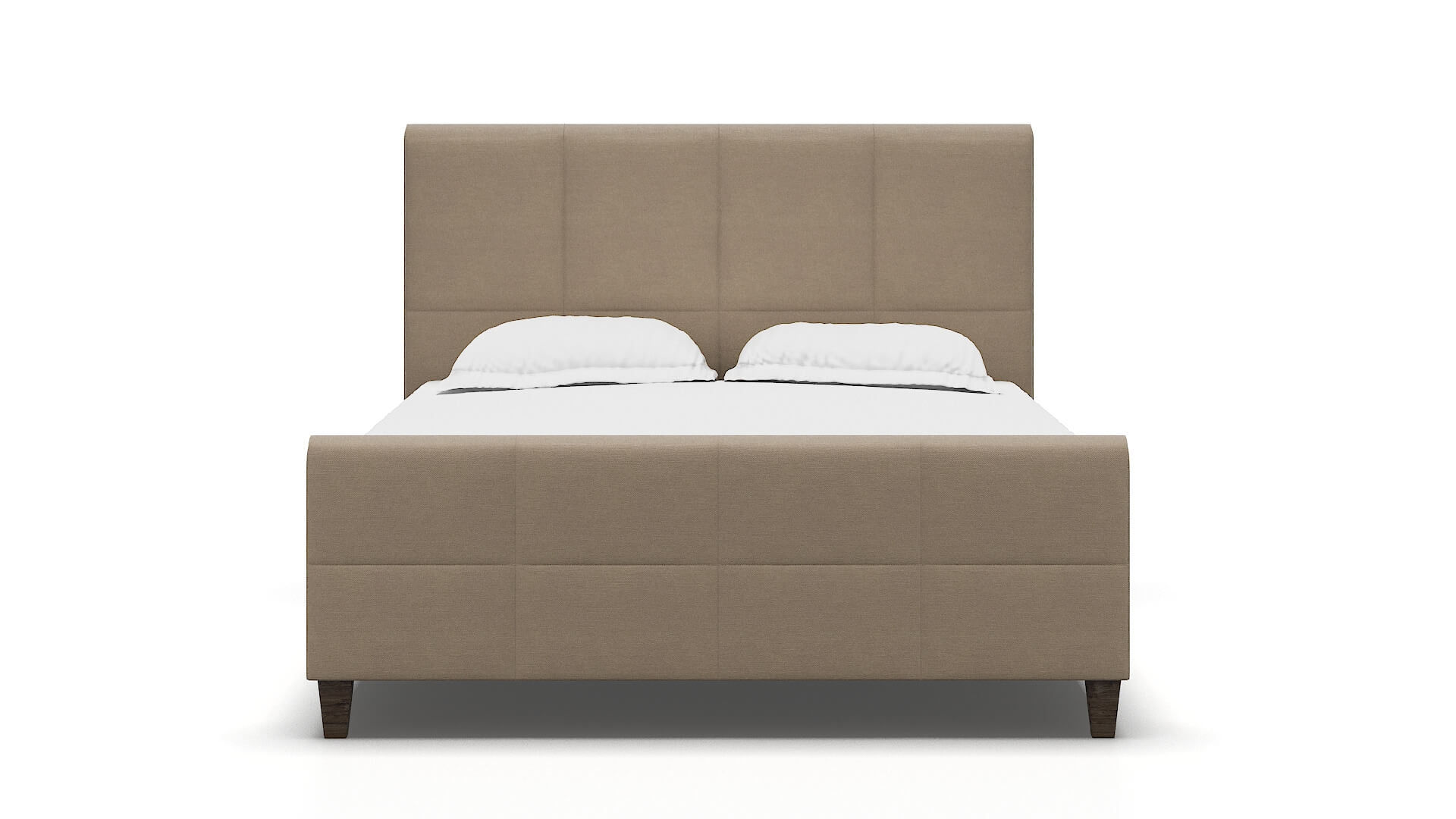 Biagio Chance Platinum Bed espresso legs 1