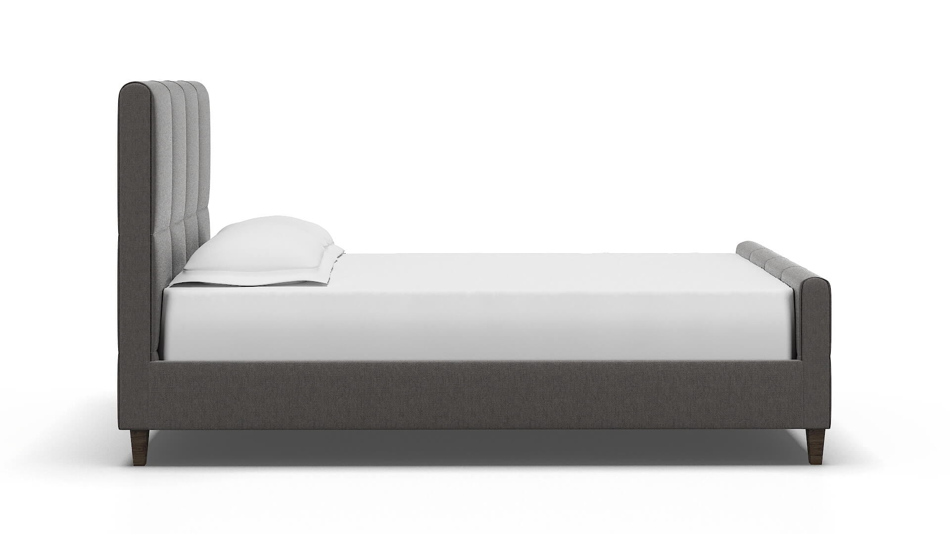 Biagio Cosmo Charcoal Bed espresso legs 3