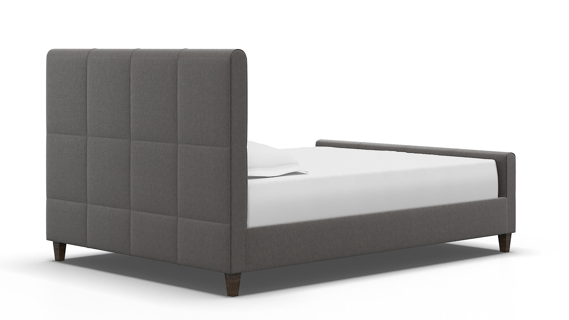 Biagio Cosmo Charcoal Bed espresso legs 4