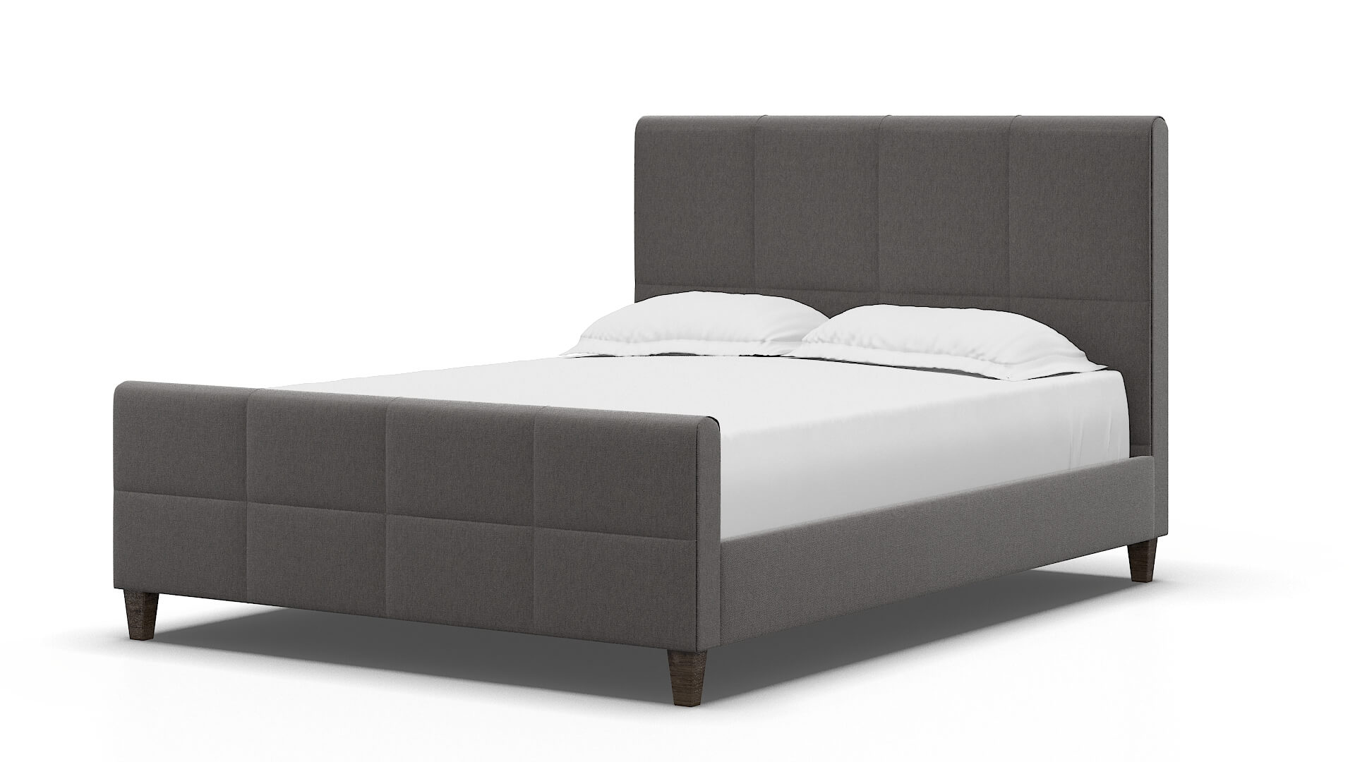 Biagio Cosmo Charcoal Bed espresso legs 5