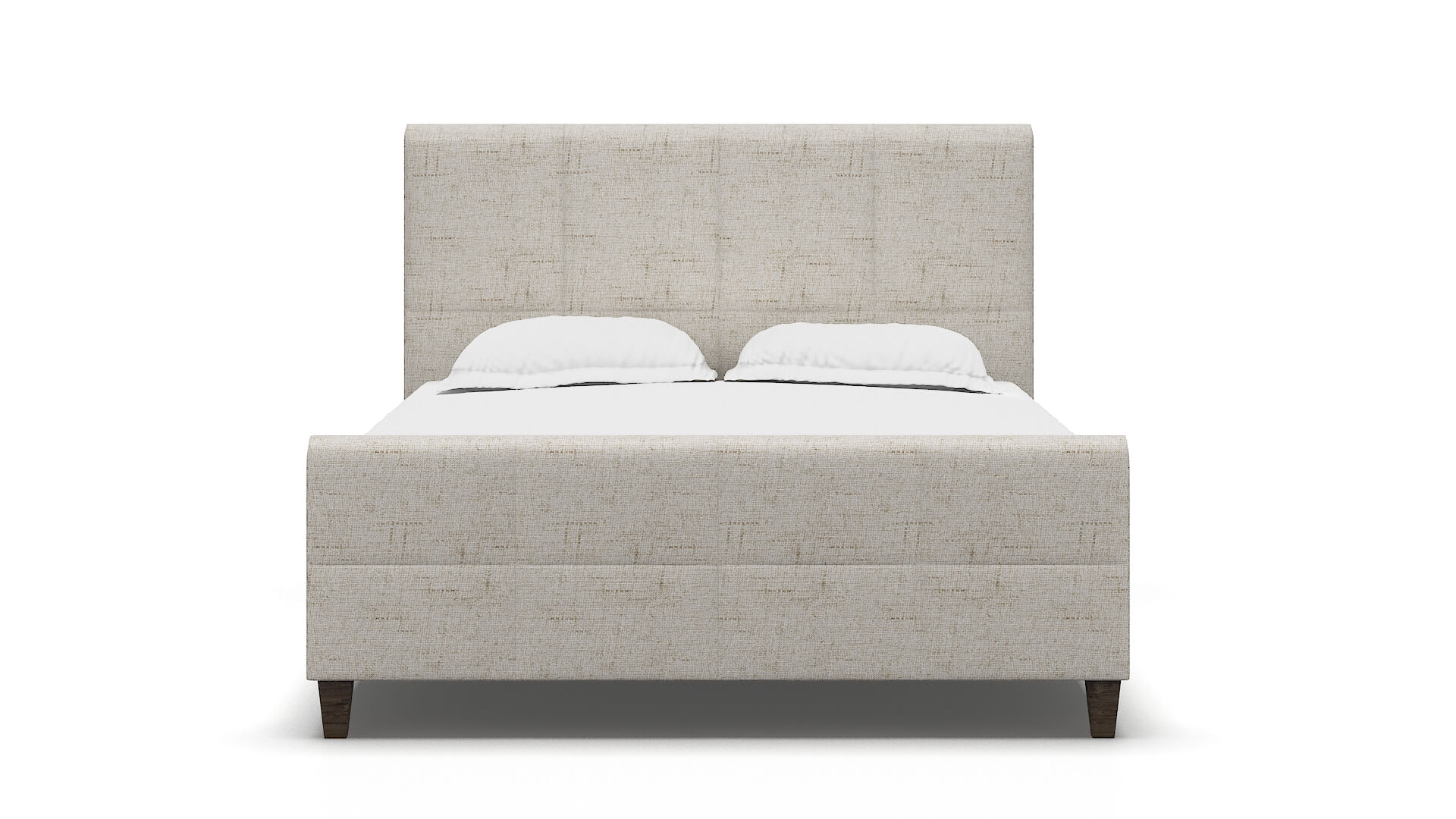 Biagio Derby Taupe Bed espresso legs 1