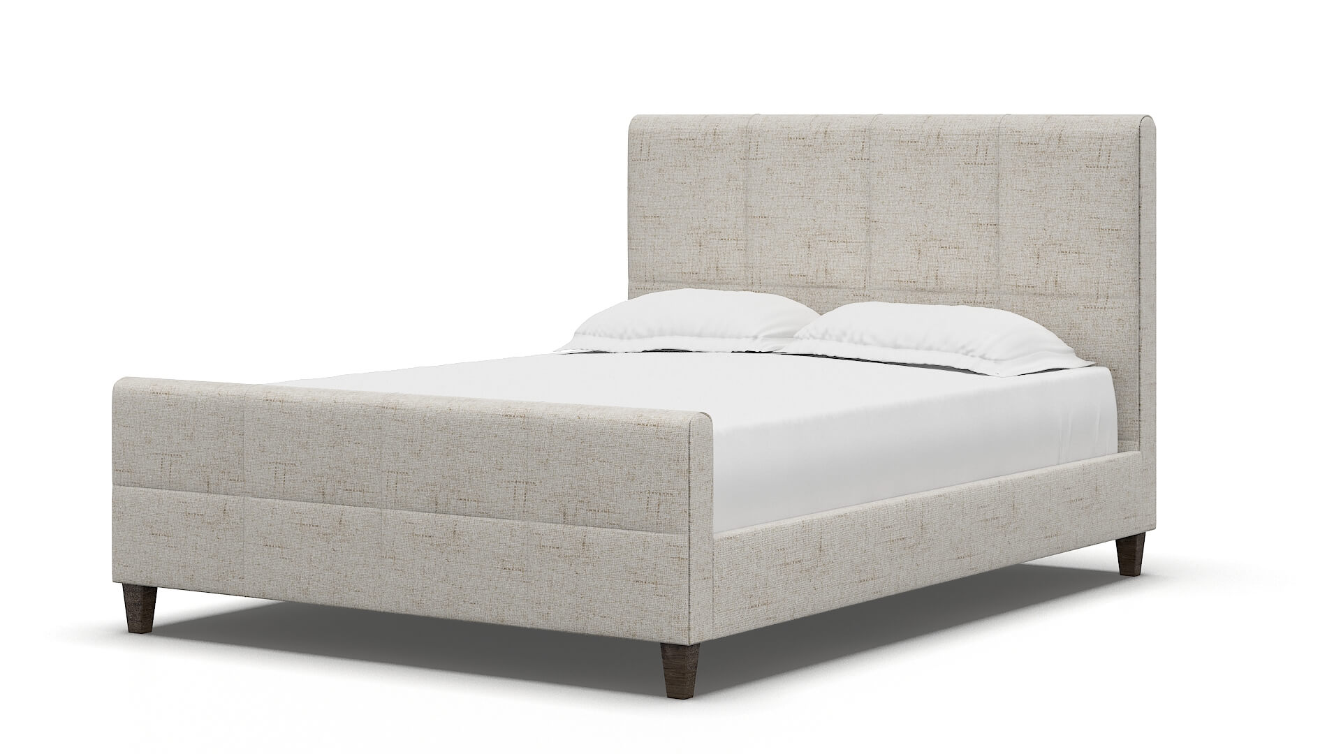 Biagio Derby Taupe Bed espresso legs 5