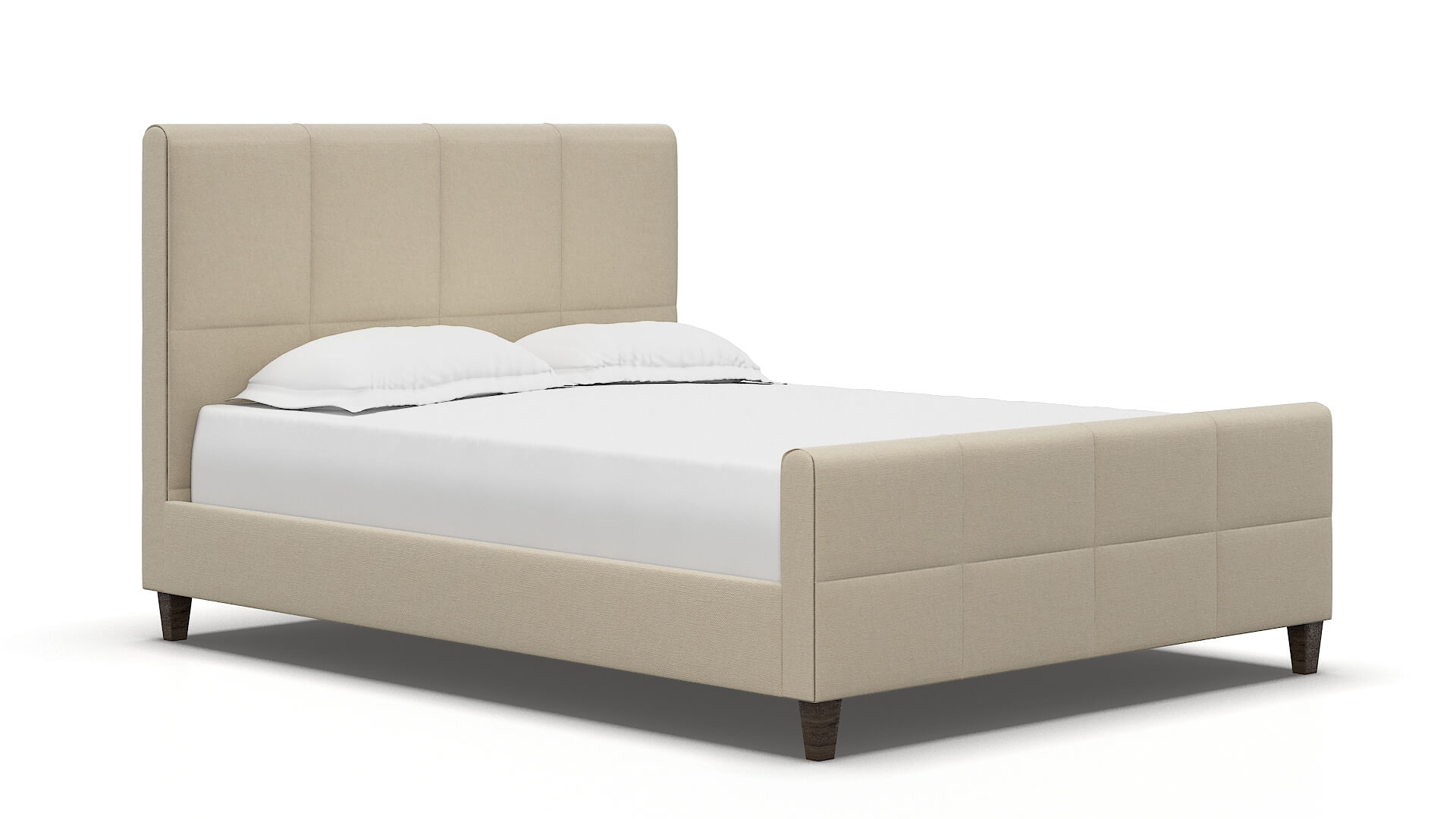 Biagio Dream_d Almond Bed espresso legs 2