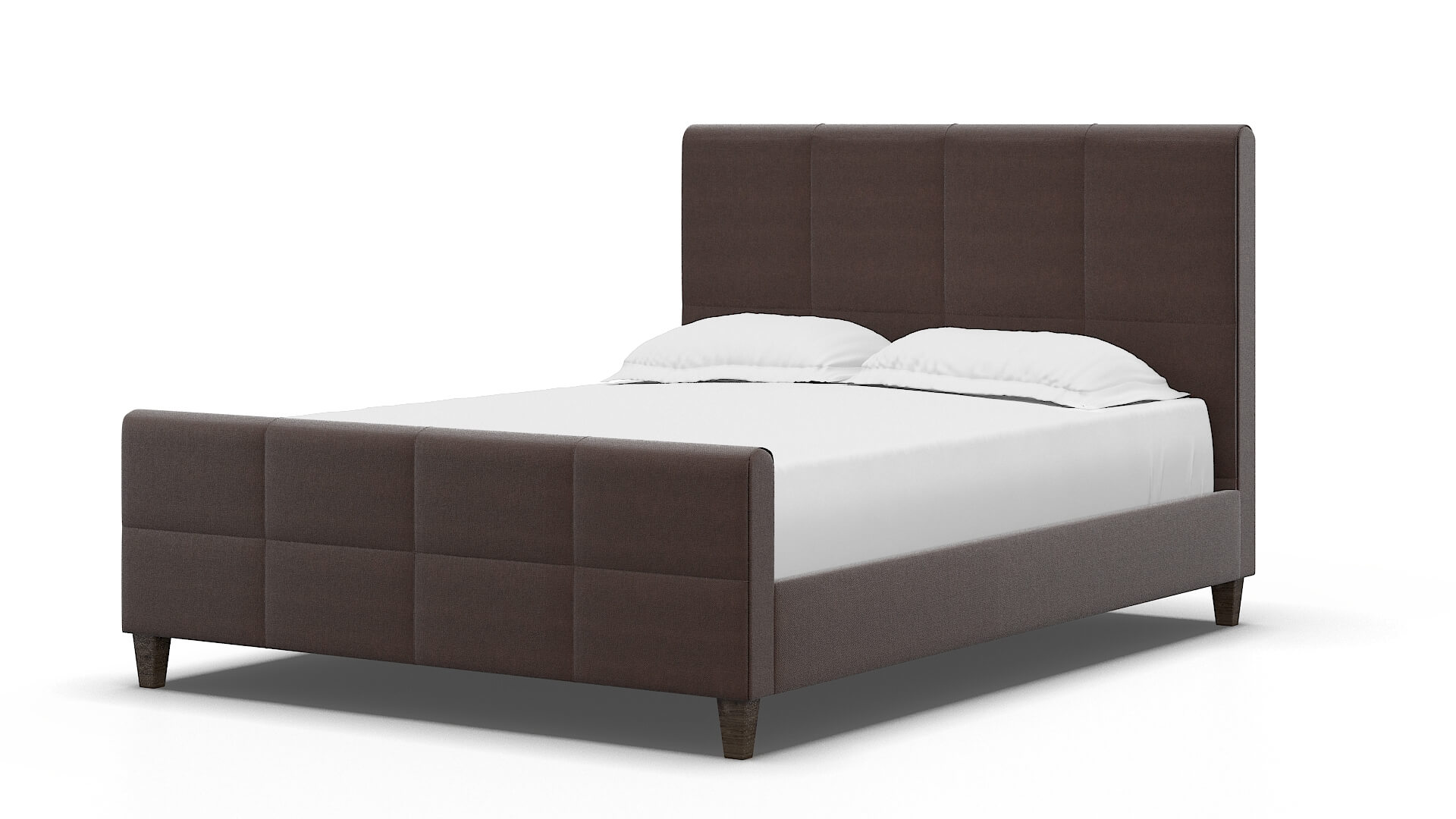 Biagio Insight Cafe Bed espresso legs 5