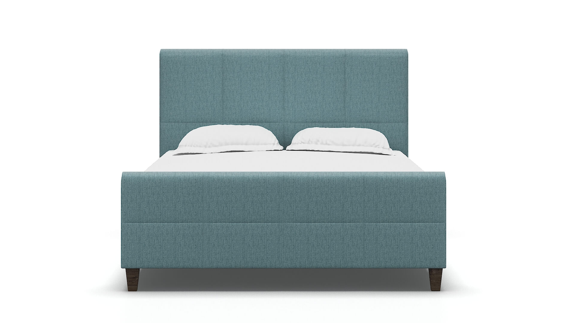 Biagio Insight Peacock Bed espresso legs 1