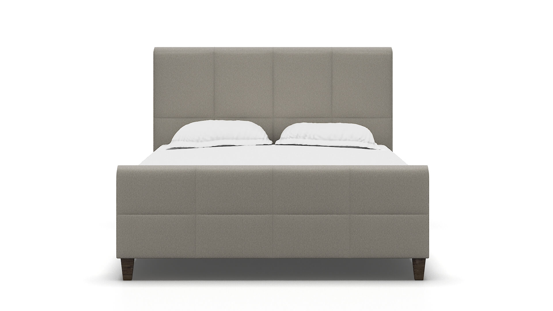 Biagio Oscar Silver Bed espresso legs 1