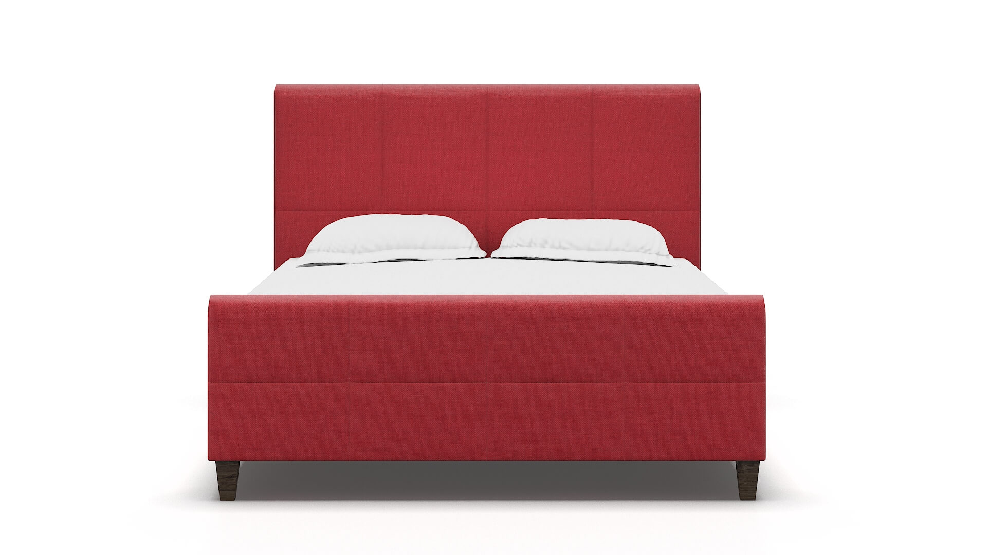 Biagio Pauline Ruby Bed espresso legs 1