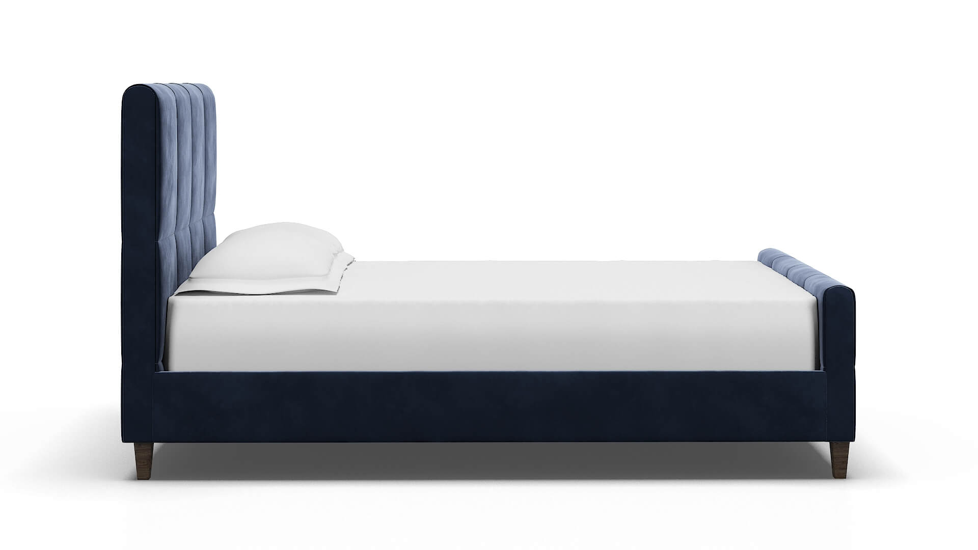 Biagio Royale Cobalt Bed espresso legs 3