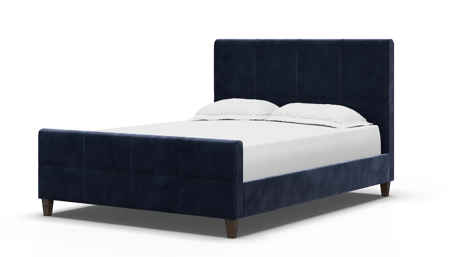 Biagio Royale Cobalt Bed espresso legs 5