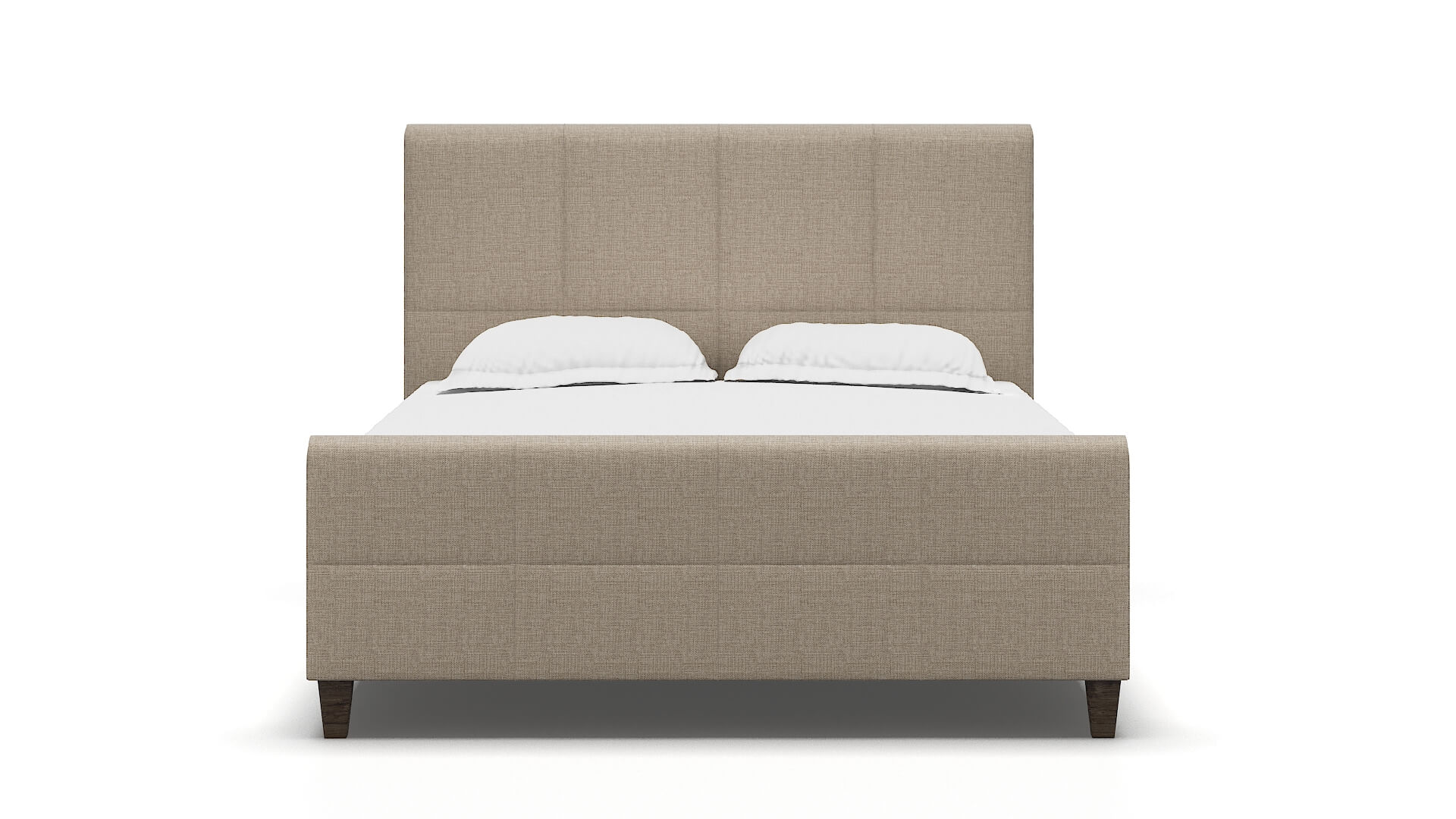 Biagio Sosoftness 74 Bed espresso legs 1