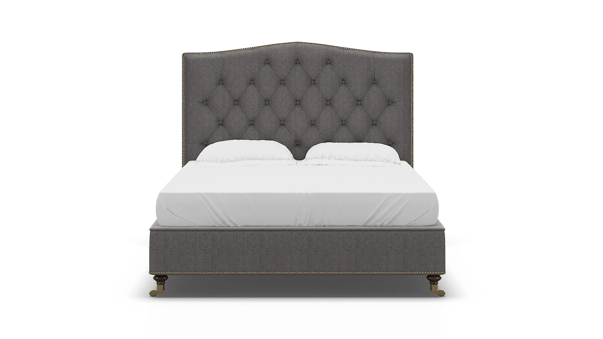 Bijou Atlas_plz Silver Bed espresso legs 1