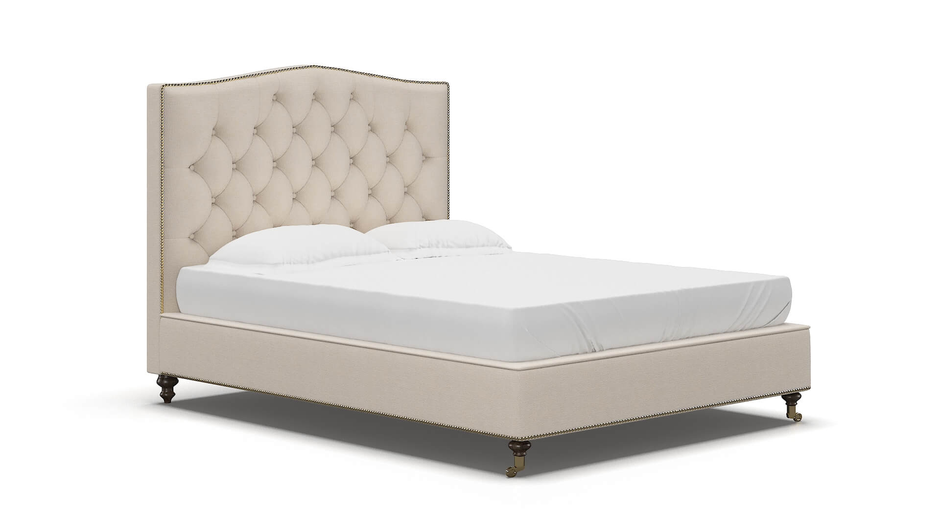 Bijou Bella Buckwheat Bed espresso legs 2