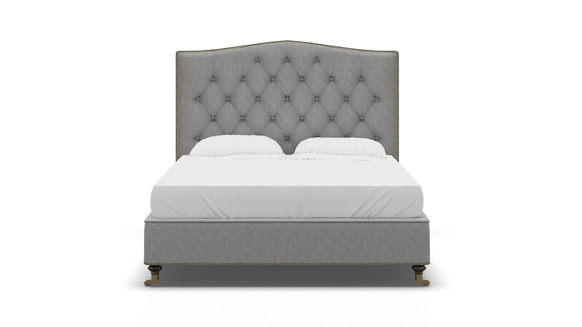 Bijou Cosmo Steel Bed espresso legs 1