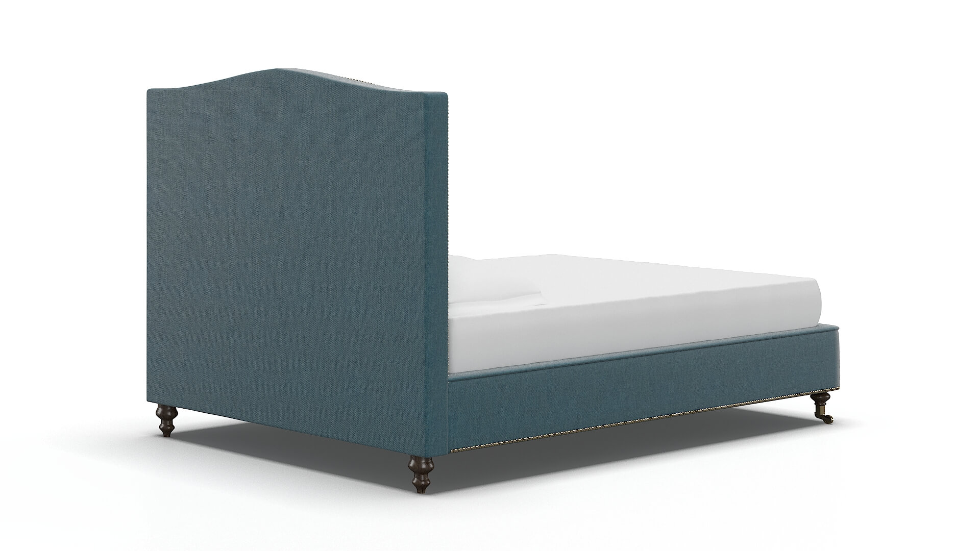 Bijou Cosmo Teal Bed espresso legs 4
