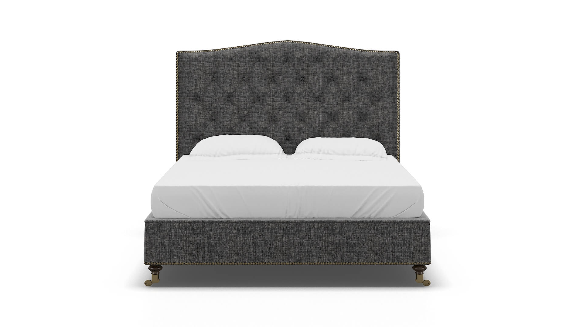 Bijou Curious Pacific Bed espresso legs 1