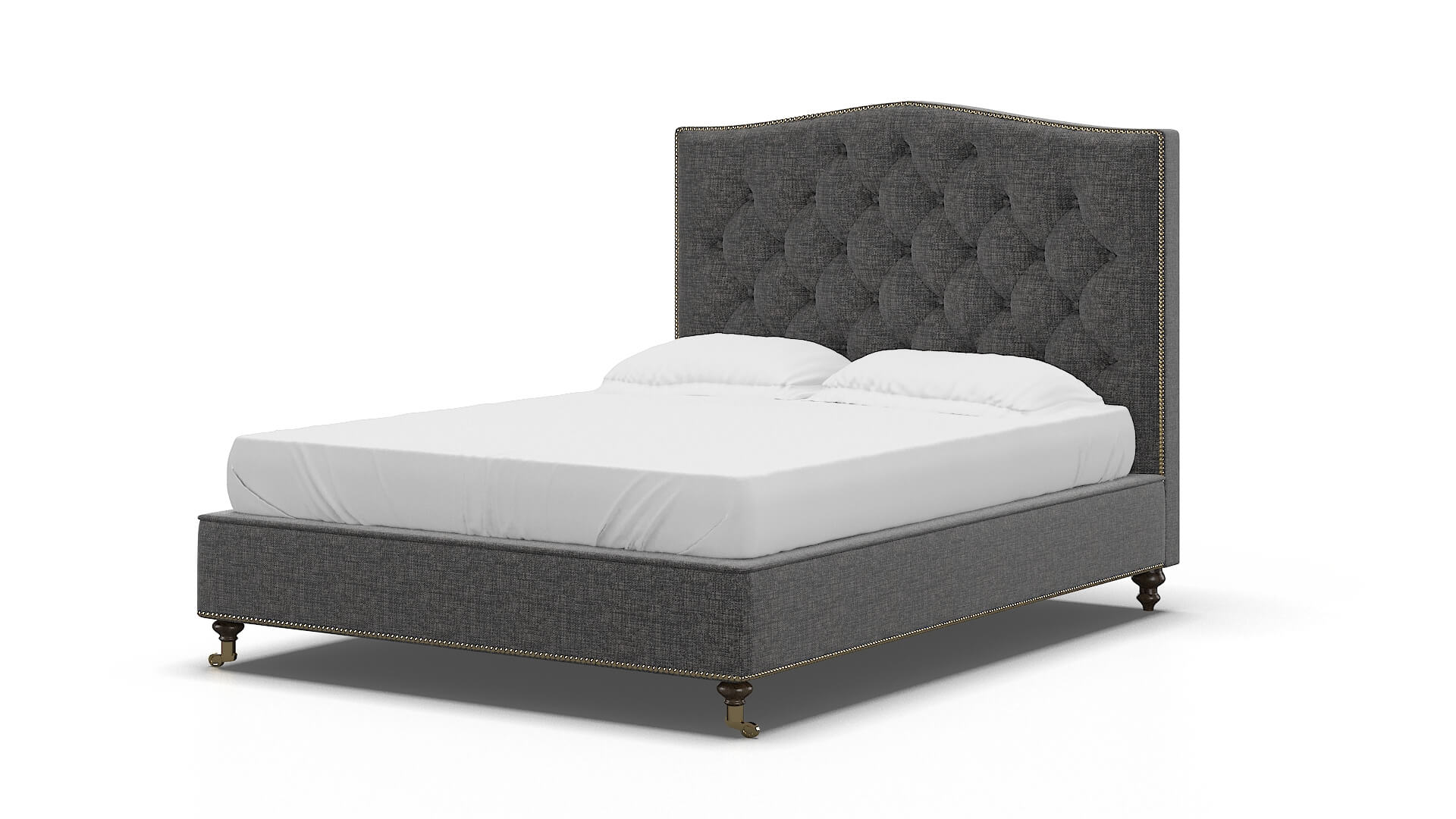 Bijou Curious Pacific Bed espresso legs 5