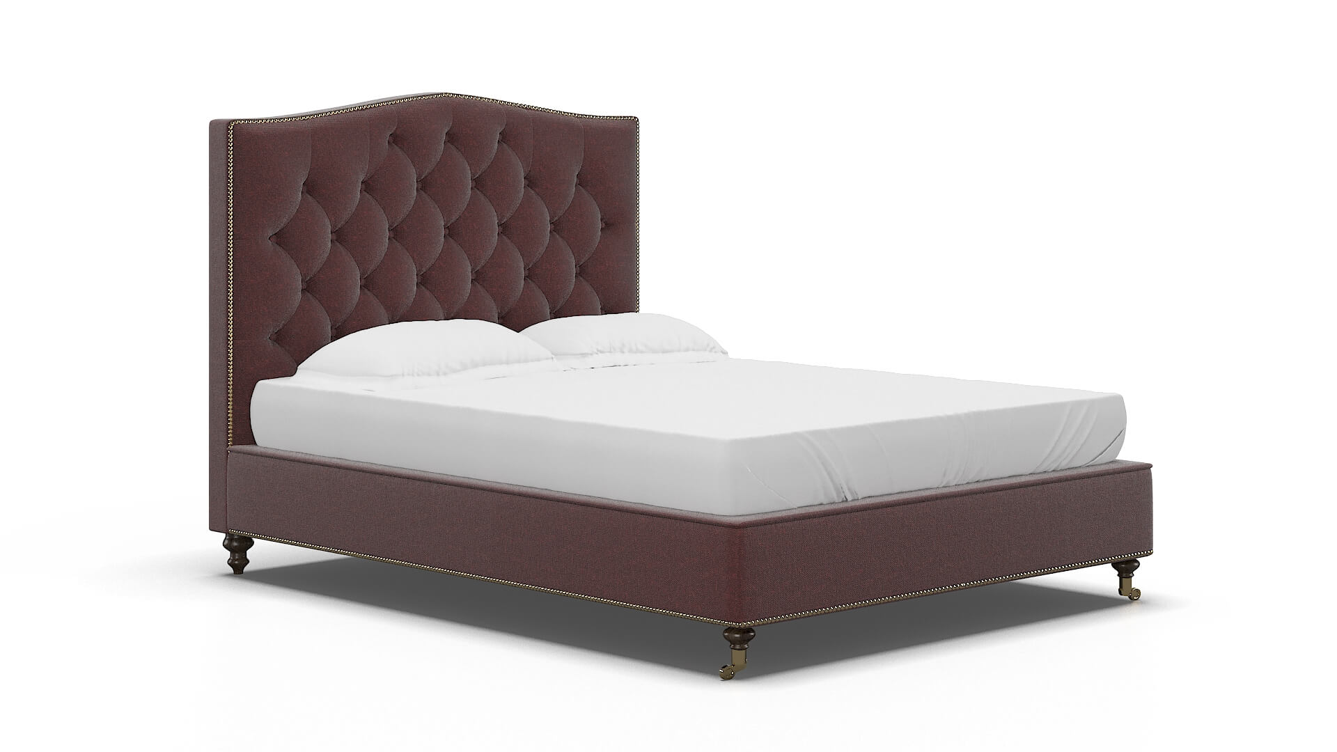 Bijou Derby Berry Bed espresso legs 2