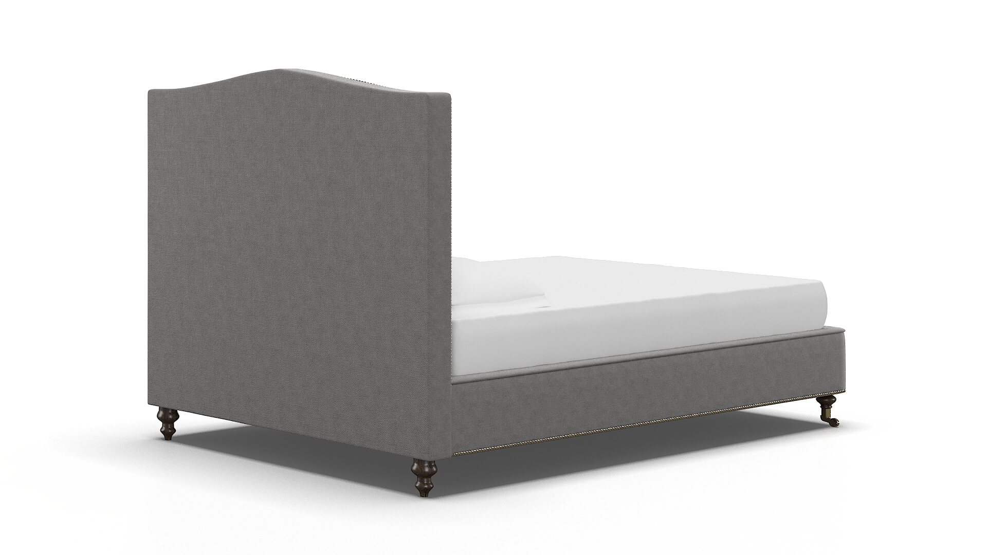 Bijou Dream_d Charcoal Bed espresso legs 4