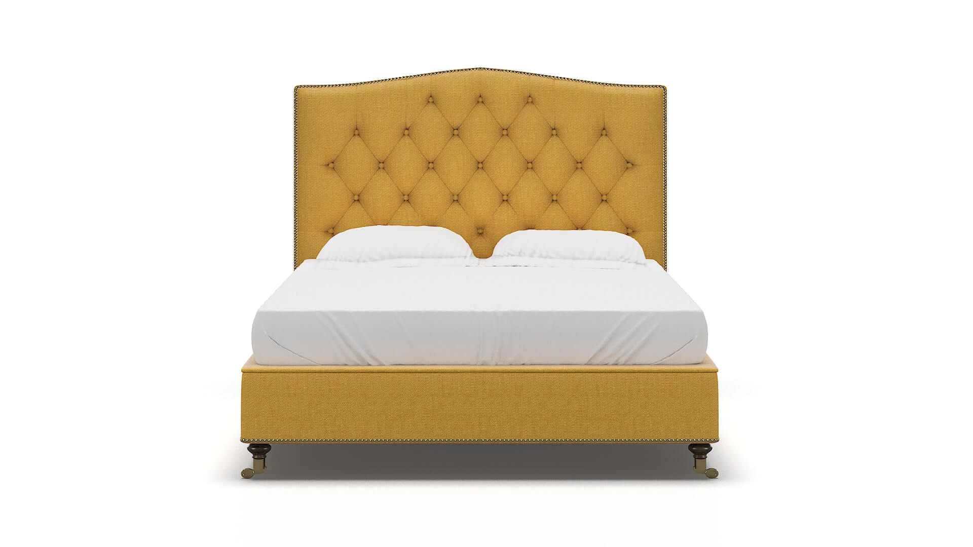 Bijou Glee Aglow Bed espresso legs 1