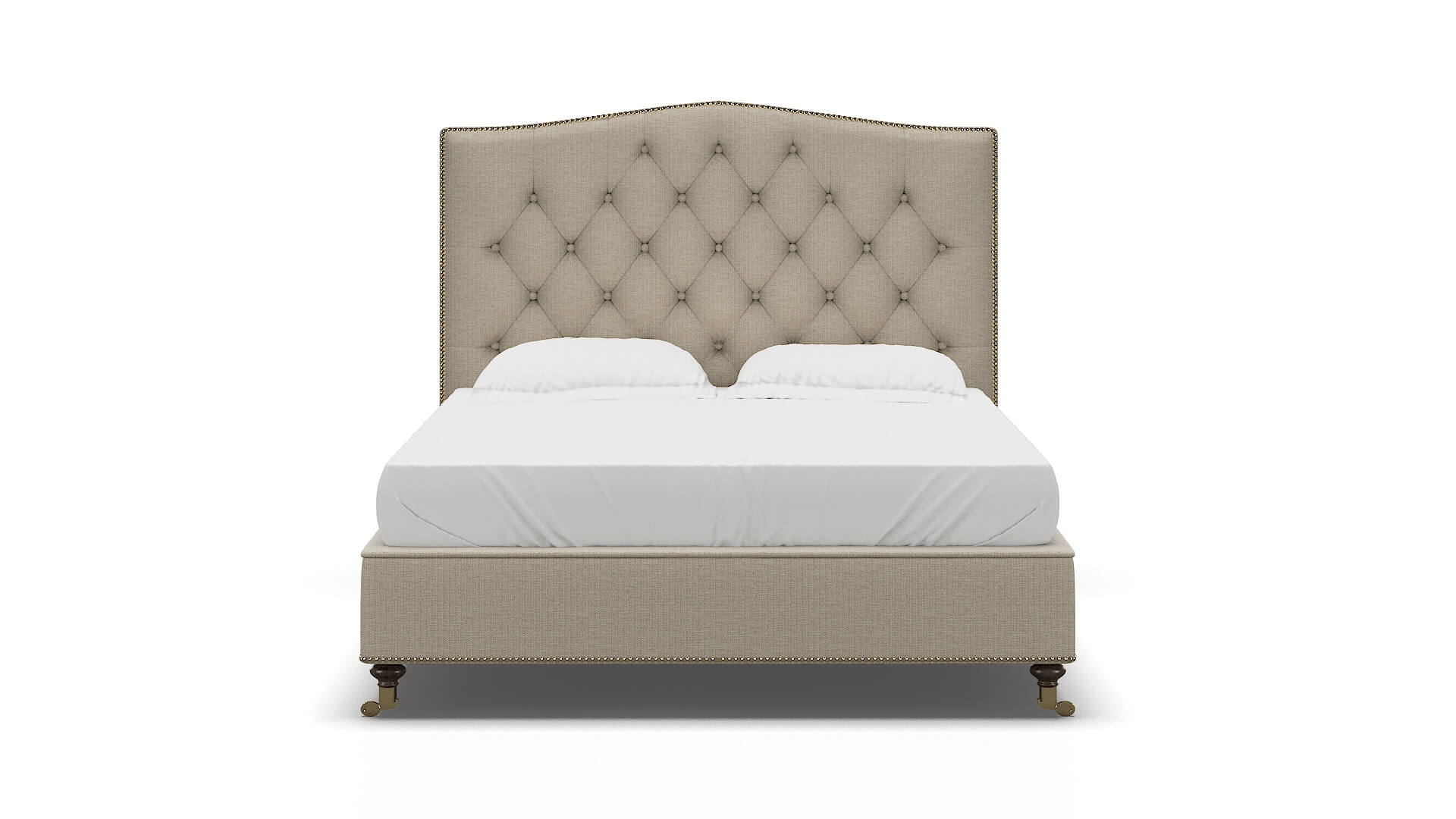 Bijou Insight Barley Bed espresso legs 1