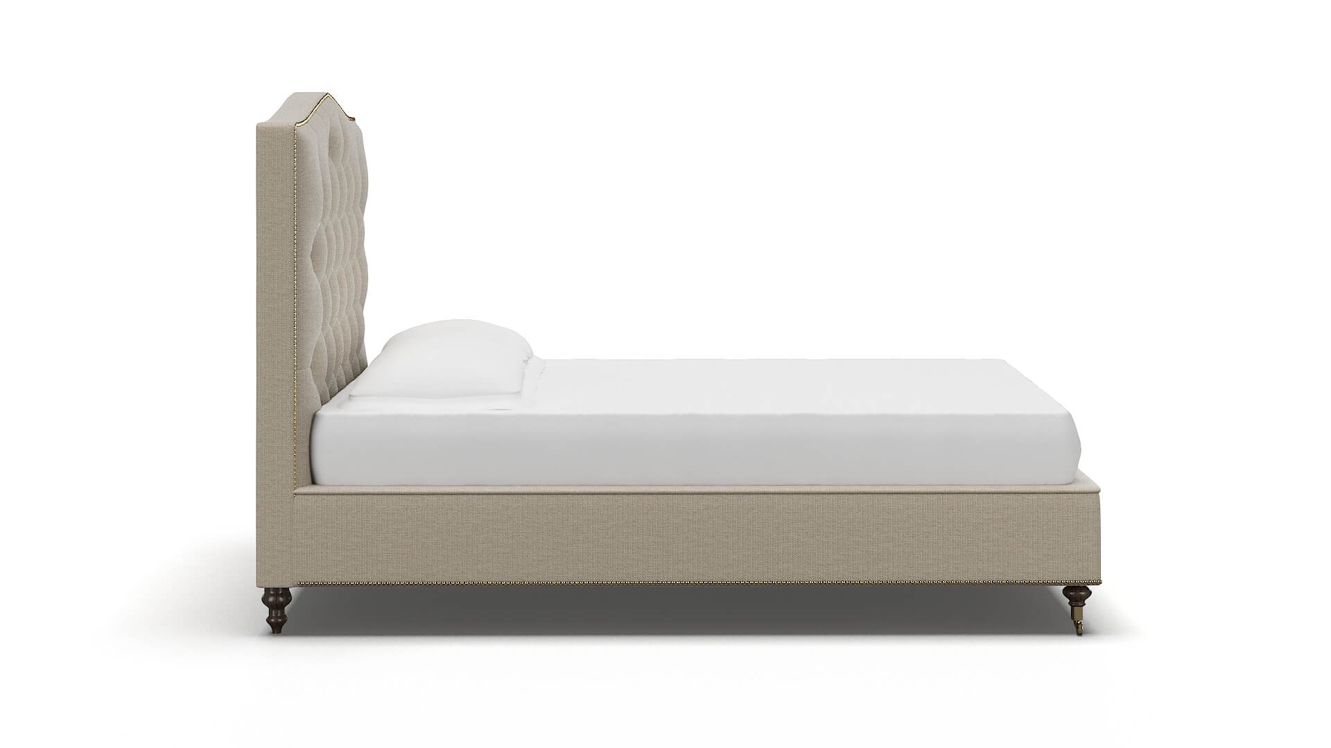 Bijou Insight Barley Bed espresso legs 3