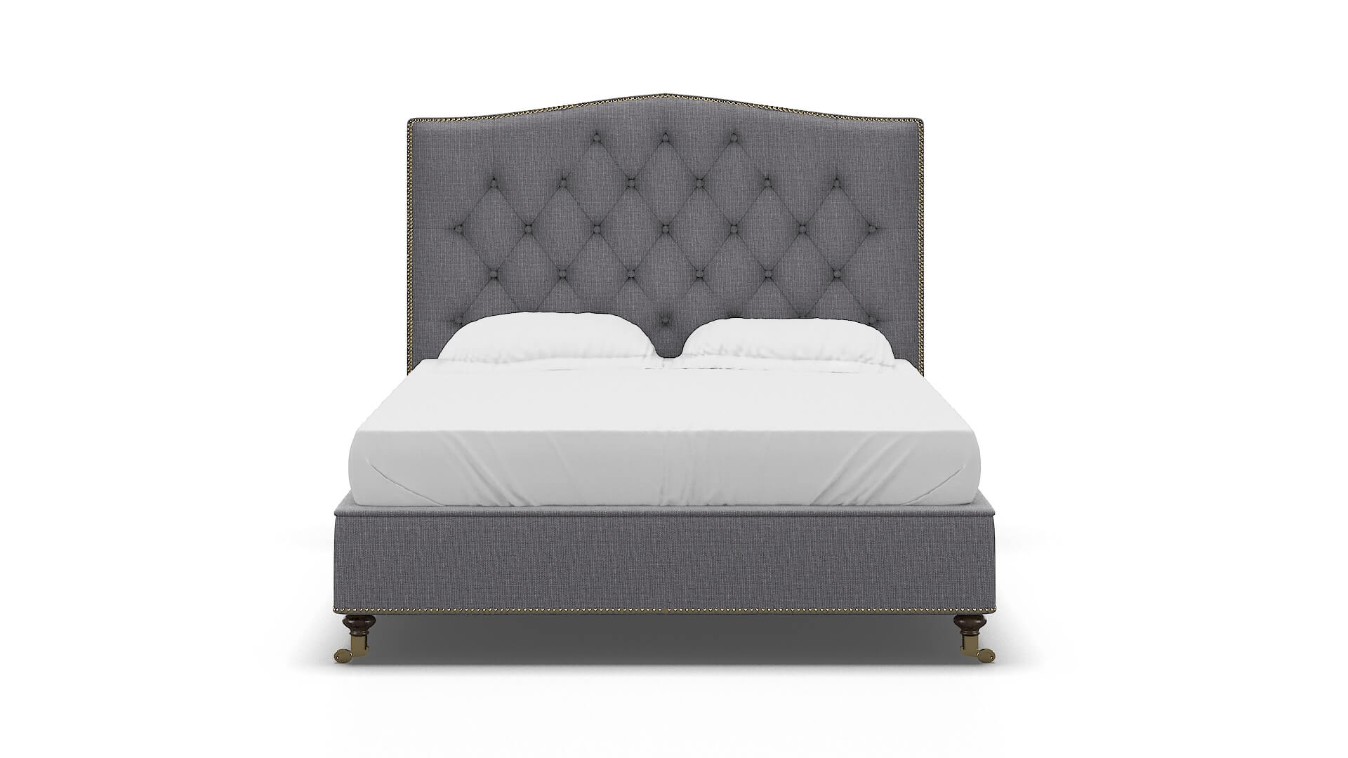 Bijou Insight Denim Bed espresso legs 1