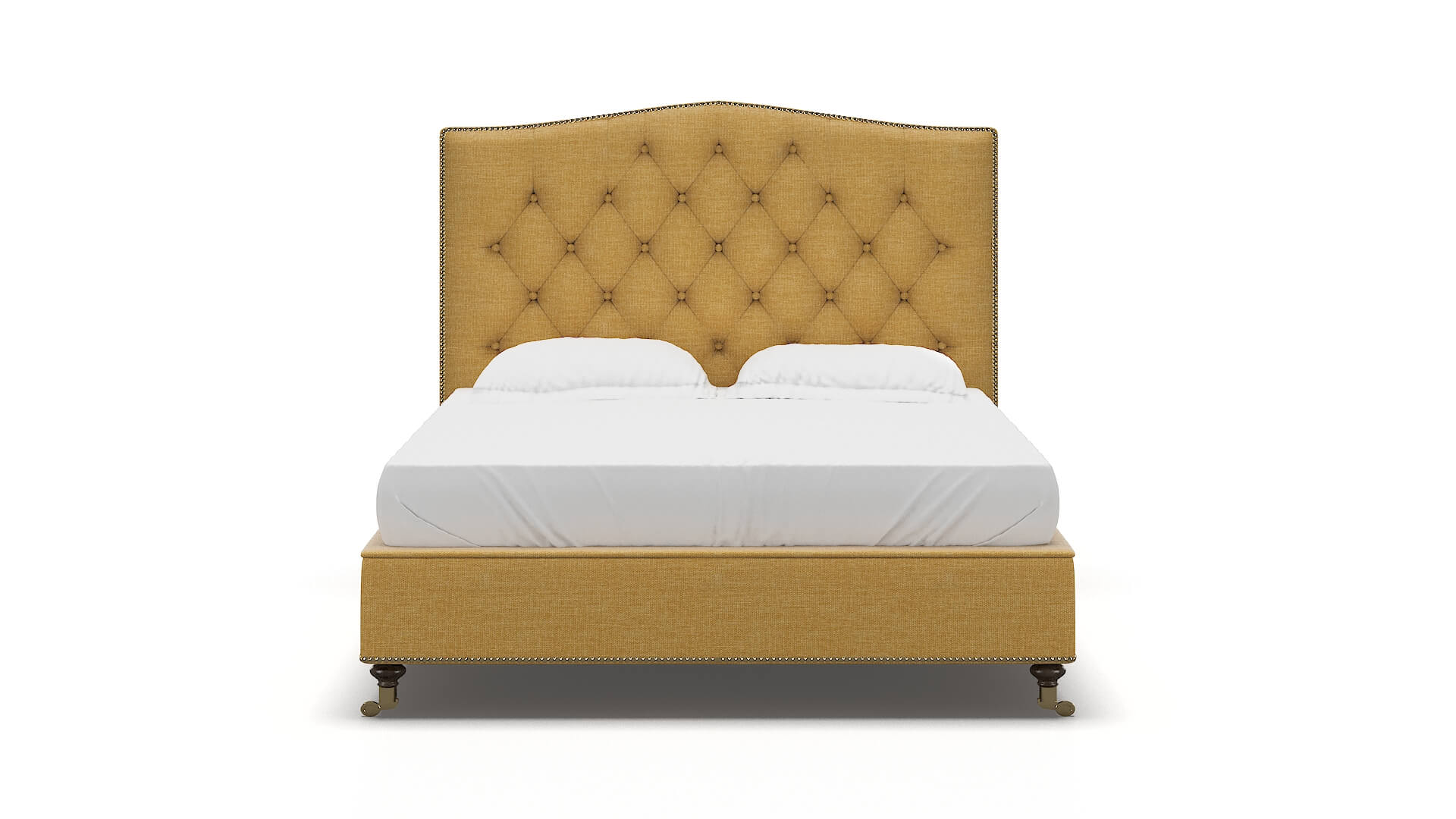 Bijou Jade 400 Bed espresso legs 1