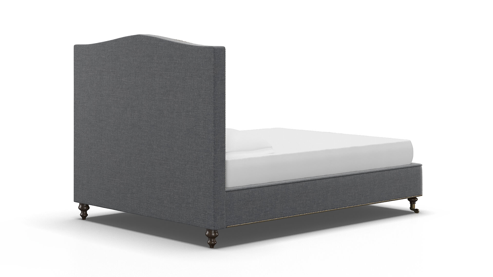 Bijou Lana Onyx Bed espresso legs 4