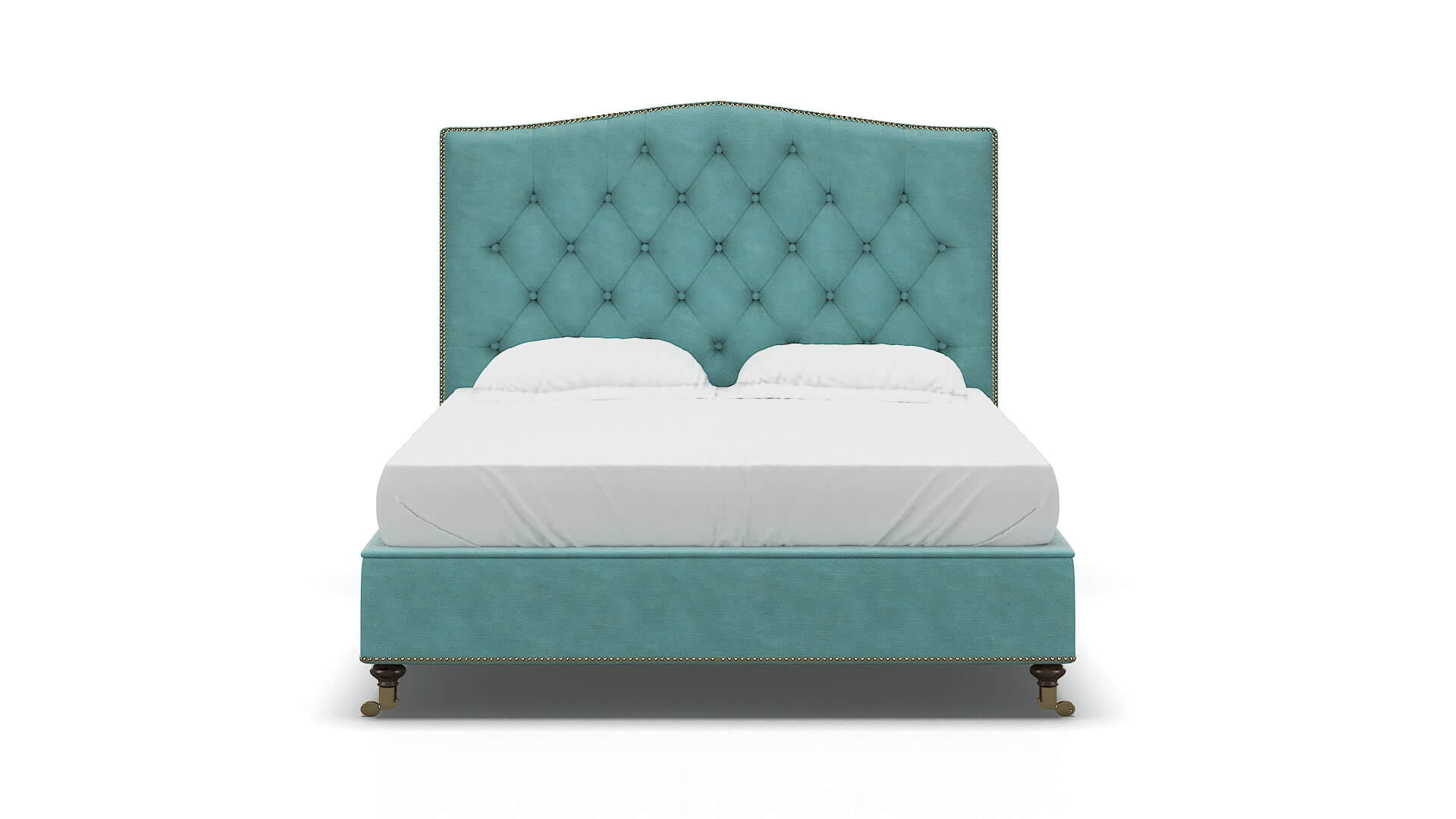 Bijou Leslie Caribbean Bed espresso legs 1