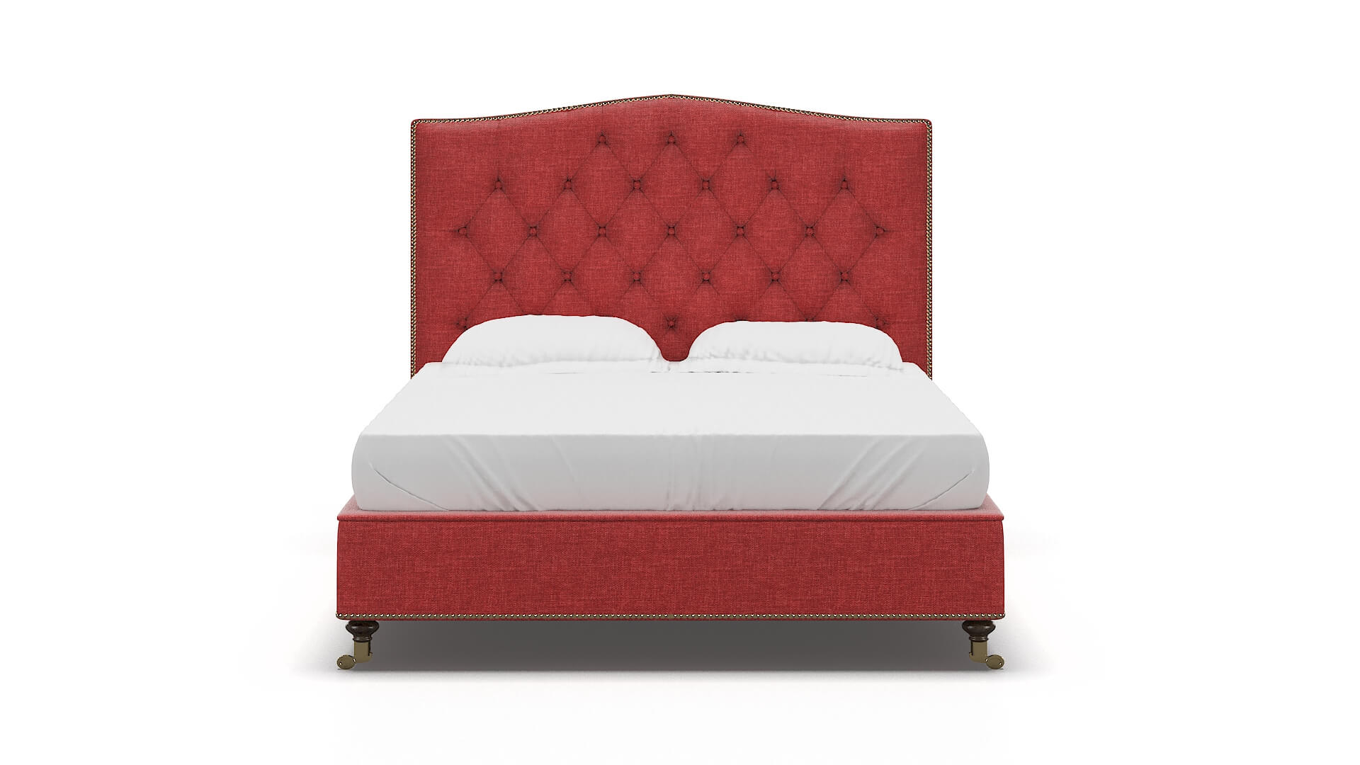 Bijou Leslie Poppy Bed espresso legs 1