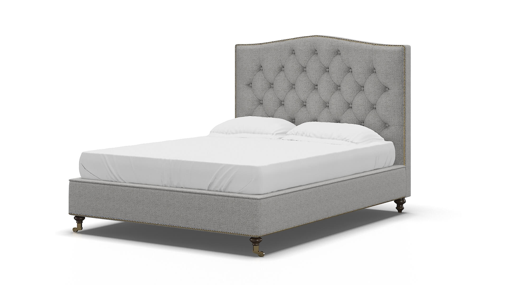Bijou Malibu Dove Bed espresso legs 5