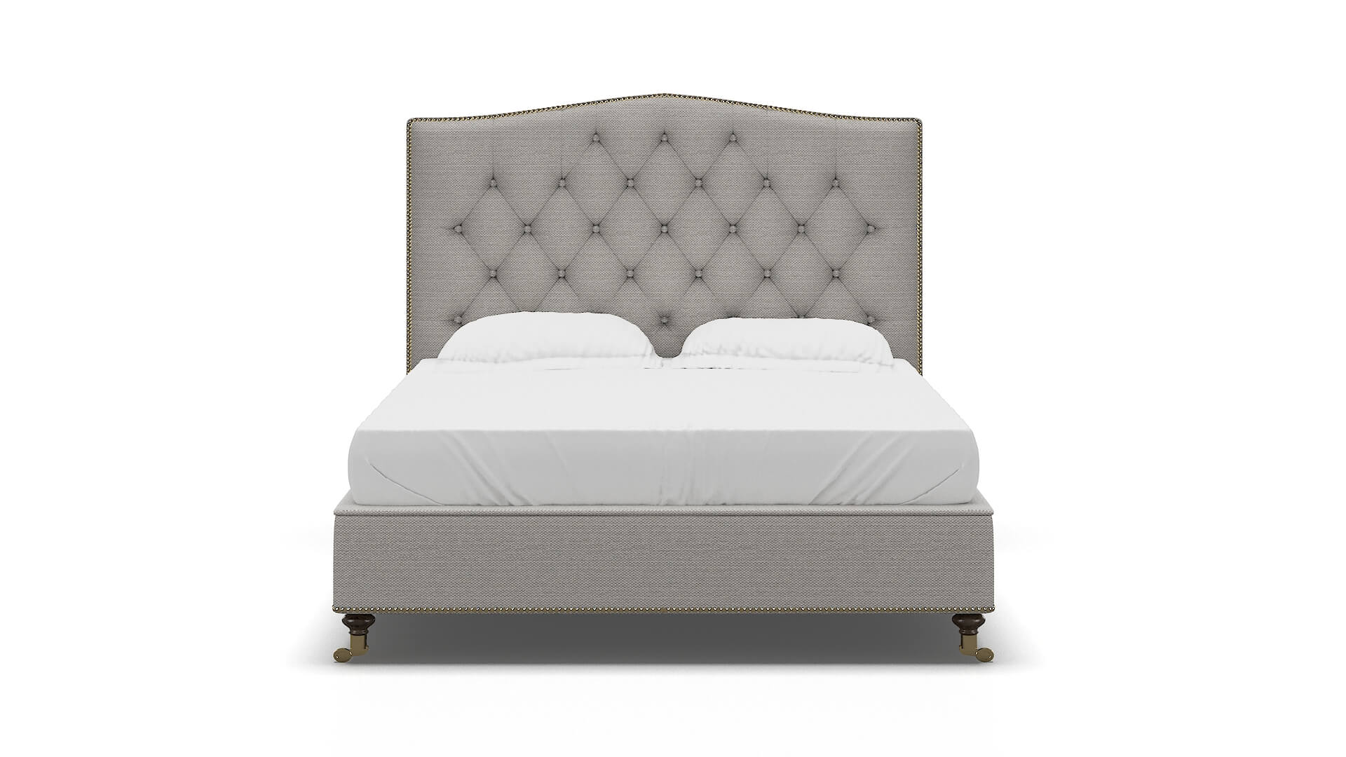 Bijou Naples Ash Bed espresso legs 1