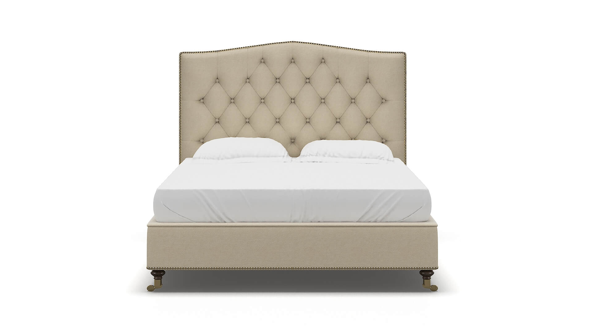 Bijou Noble Buckwheat Bed espresso legs 1